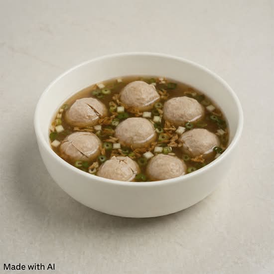 Pork Meatball Soup (貢丸湯)